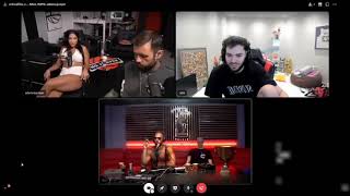 Adam 22 talk about doing sexual activities with Lena on Adin Ross live