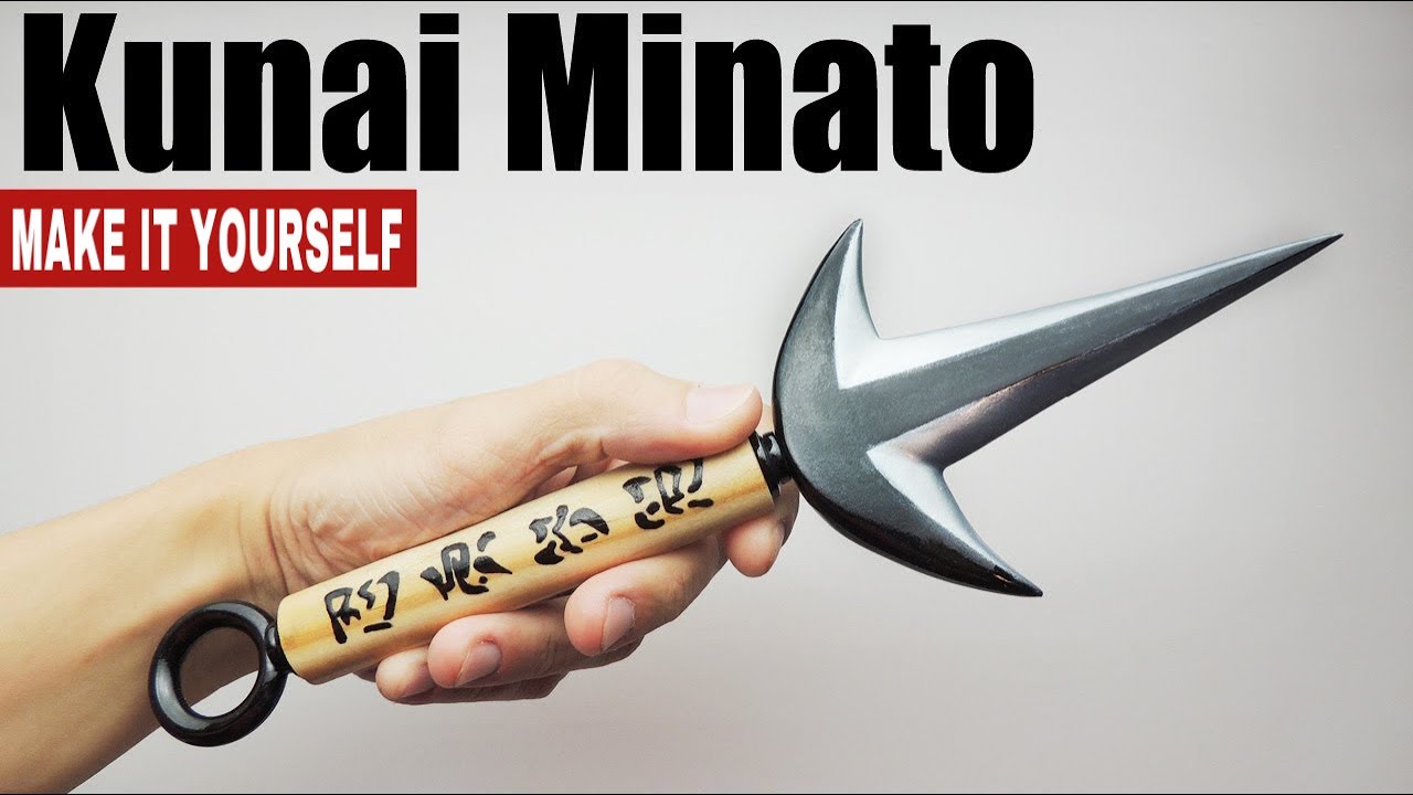 Kunai Minato (Naruto) - Make it yourself | DIY - YouTube