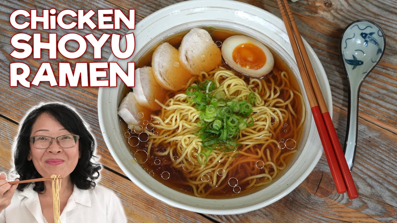 Quick & Easy Chicken Shoyu Ramen – Time-Saving 20 ... - YouTube