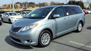 2015 Toyota Sienna Xle Start Up, Tour And Review