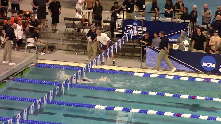 2019 Men's NCAA Championships: Daniel Carr 100 Bac...
