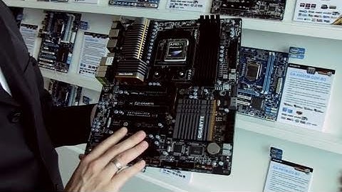 COMPUTEX 2011 - GIGABYTE Unveils New AMD 990FX and Llano Motherboard Platforms