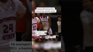 Hansel Emmanuel, who lost his left arm in a childhood accident, enters transfer portal 🚨 #shorts