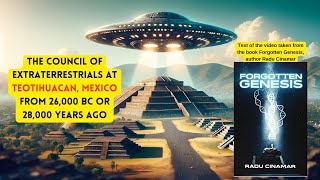 The Council of Extraterrestrials at Teotihuacan, Mexico from 26,000 BC or 28,000 years ago