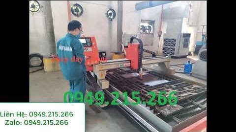 Máy cắt plasma  Maxpro 1530 Cắt độ dày 25mm cực đẹp