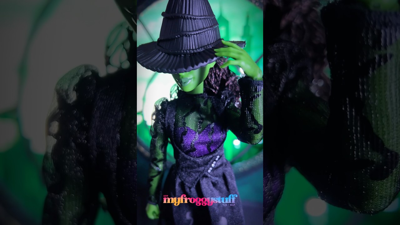 Painting a Wicked Background | Wicked Elphaba