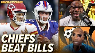 Unc \& Ocho react to Patrick Mahomes \& Chiefs defeating Josh Allen \& Bills | Nightcap