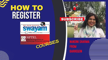 HOW TO REGISTER ON SWAYAM-NPTEL COURSES (IN HINDI)