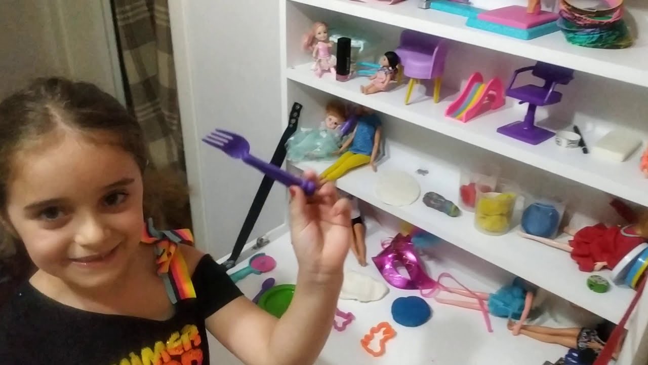 Oyun hamurundan pasta yaptık🤩🥳 YouTube