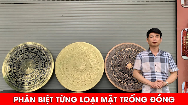 Hoa văn trên mặt trống đồng đông sơn năm 2024