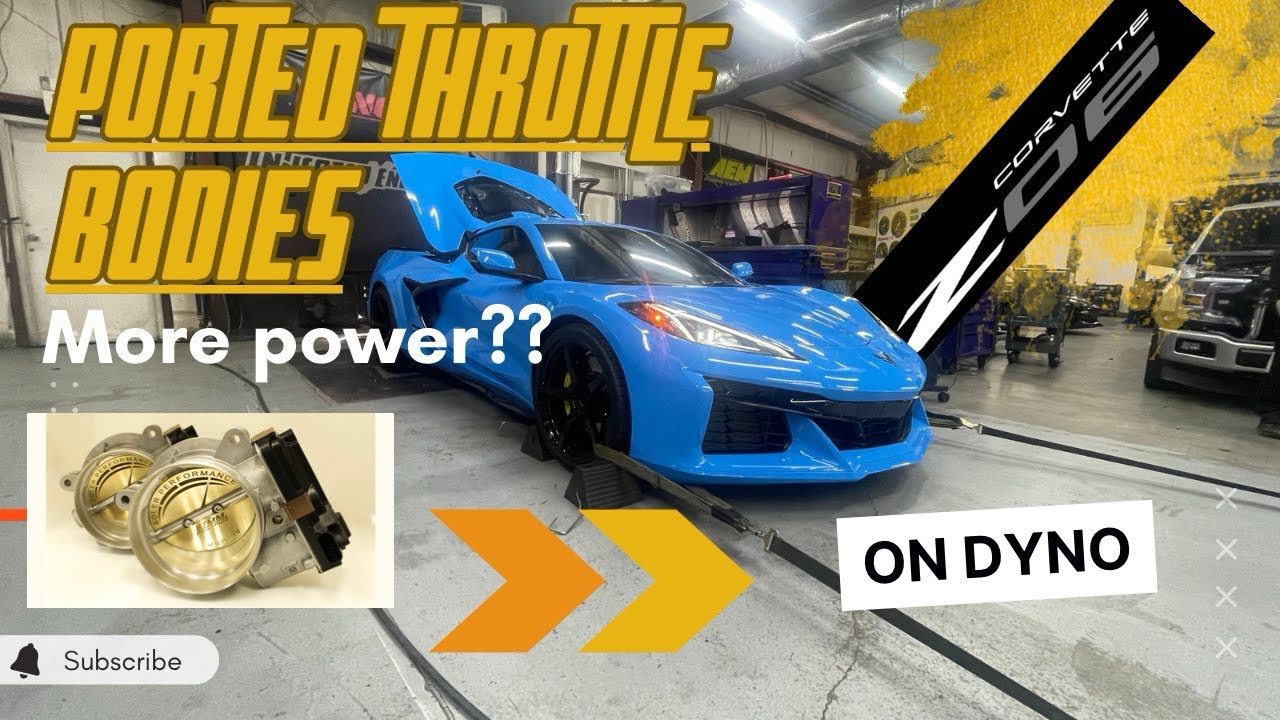 C8 z06 gets first ported throttle body/cat delete dyno numbers!
