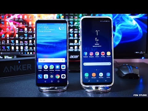 Huawei Mate 10 Pro VS Samsung Galaxy S8 Plus - Speed Test