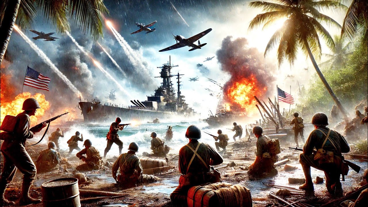 The Pacific War 1942 | Call of Duty World at War | Realistic Ultra ...