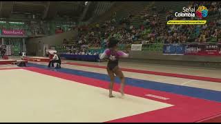 Lynnzee Brown (HAI) Floor QF Pan American Championships 2023