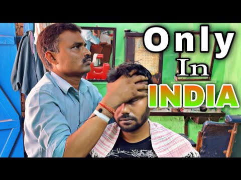Combo Massage - Head massage with back massage and neck cracking too - Rajkumar street barber