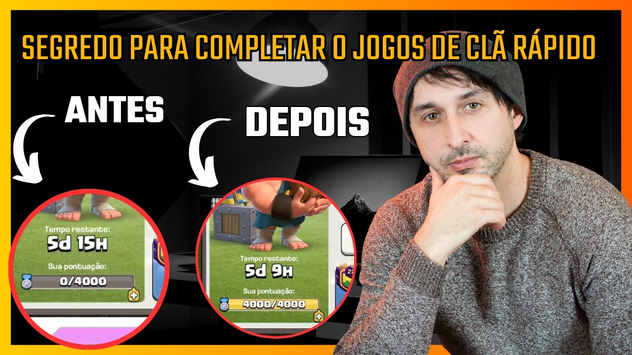 Como completar os jogos de clã rápido no Clash of clans