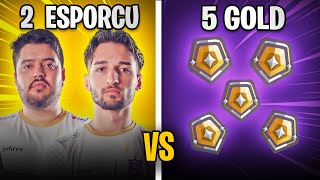 2 ESPORCU vs 5 GOLD! | S2G ESPORTS