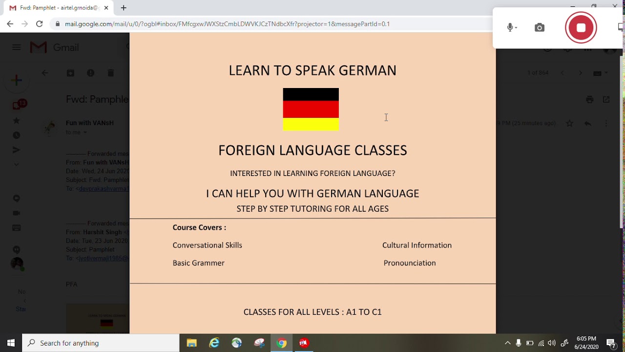 Learn to speak german language - YouTube