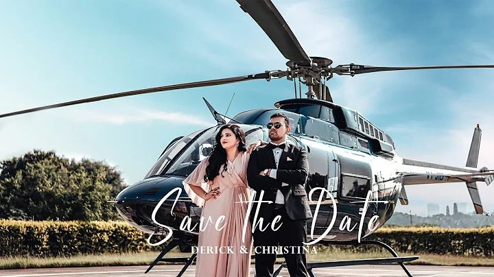 HELICOPTER PRE WEDDING  || Derick Samuel & Christi...