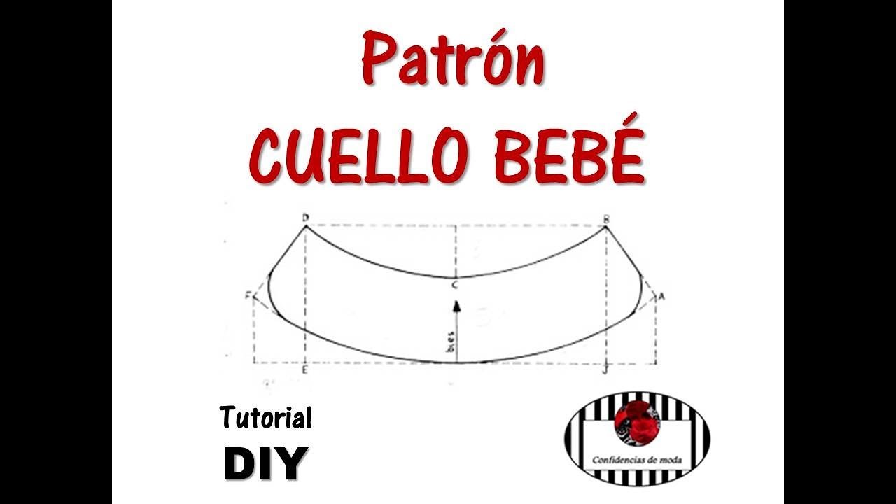 Trazado Del Patron Del Cuello Bebe Tutorial Diy Curso De Patronaje Gratis Youtube