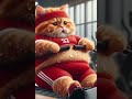 Chubby Jr didn 't fogert what they did to him! # cat #air #miau #aiart #poorcat