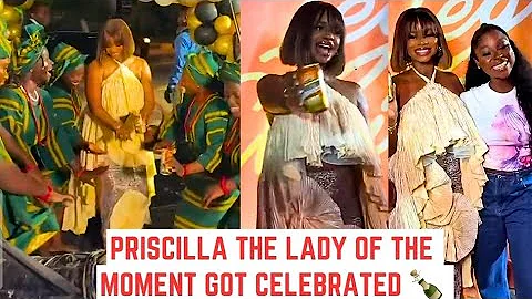 Priscilla Juma Jux got a Royal Performance tonight, Fans turned up as Christmas lights stole d event