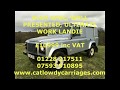 LAND ROVER DEFENDER 110 2.4TDCi NOW SOLD BY www.catlowdycarraiges.com