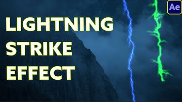 Lightning Strike Effect Tutorial in AE