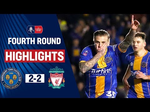 Shrewsbury Liverpool Goals And Highlights