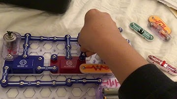 Snap Circuits JR Motor Controlled Sounds and more 1 2 3 and 4