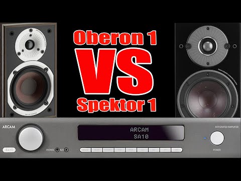 [Sound Battle] DALI Spektor 1 vs DALI Oberon 1 Bookshelf Speakers w/Arcam SA10 Amp