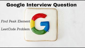 Find Peak Element | LeetCode | Google Interview Question | Google | Competitive Programming