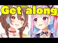 Inugami Korone and Minato Aqua collaborate for the first time【Hololive/ENG SUB】
