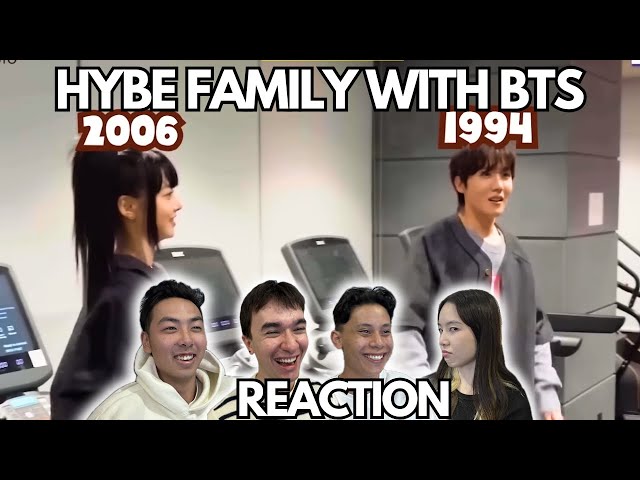 Hybe Family With Their BTS Sunbaenim REACTION!! class=