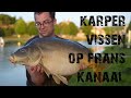 Karpervissen op frans kanaal  carp angling on a french canal