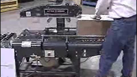 Loveshaw Random Legend Semi-Automatic Case Sealer Video