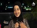 مروه محمود و الشاعر احمد مرسى على المصرية فى ليالى القاهرة 