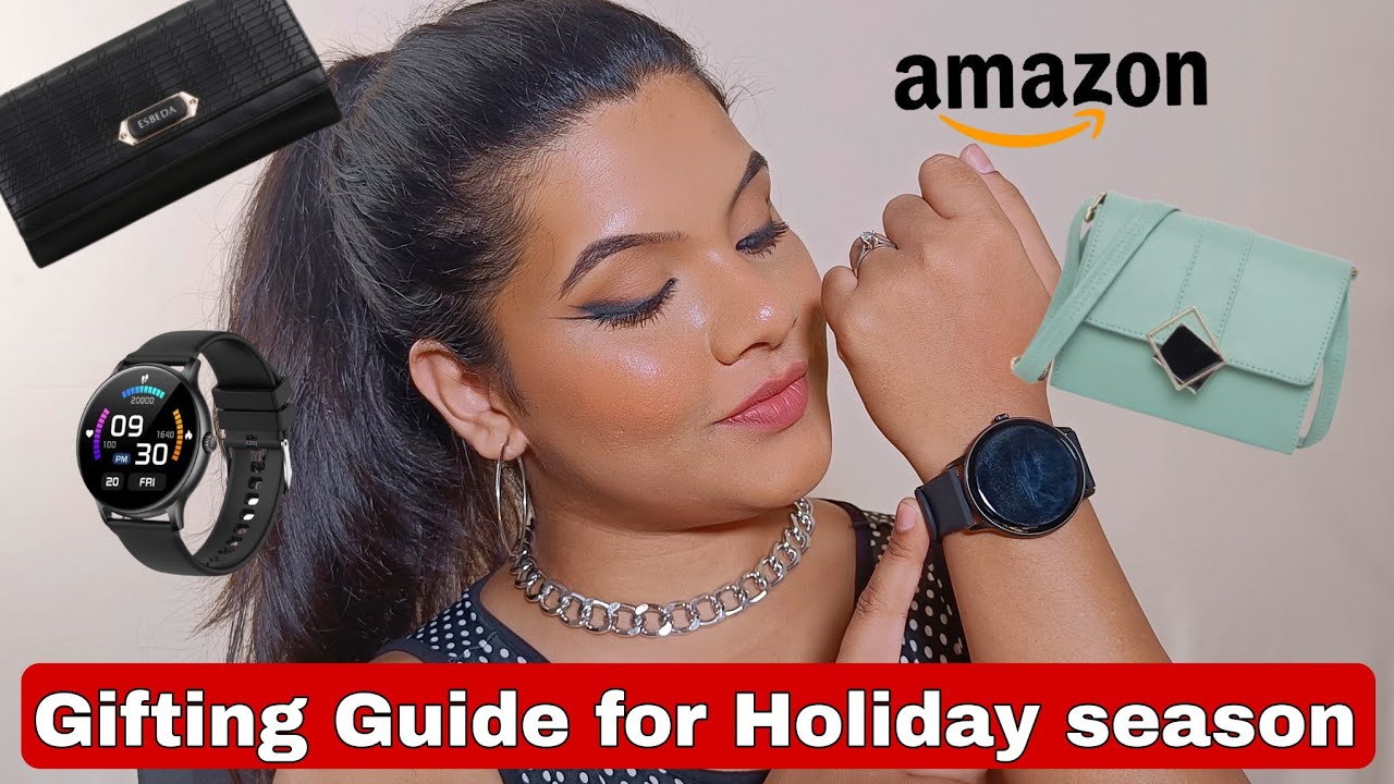 Gifting guide for the Holiday season | Amazon haul - YouTube