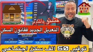 توفير السكن ونقص في اثمنة الكراء تعديل قانون السكن بزيادة 3% لاينفع انها الحملة الانتخابية ياسادة