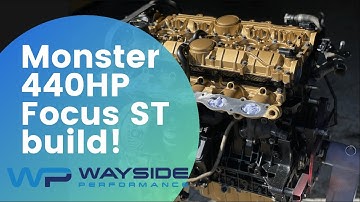440HP MK2 Ford Focus ST 2.5L 5 Pot Forged engine build with stage 2 RS hybrid