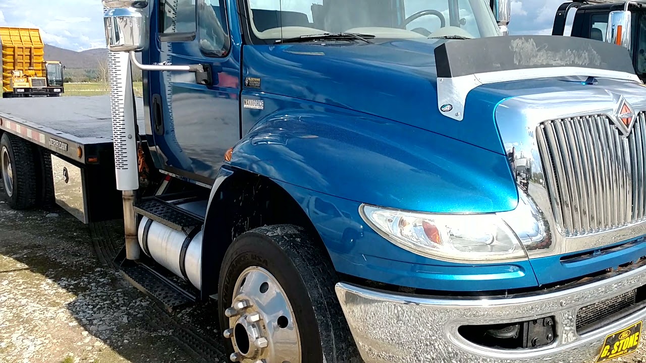 FOR SALE!!! 2012 INTERNATIONAL 4300 ROLLBACK WITH SIDEPULLER