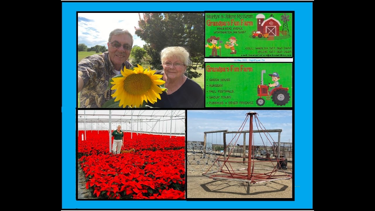 What a surprise! This place is called "Grandpa's Fun Farm". It's in