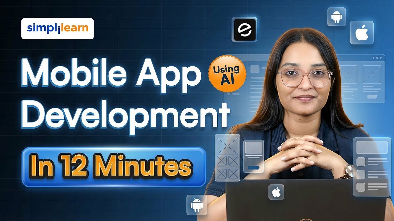 Mobile App Development In 12 Minutes Using AI | How To Create Mobile ...