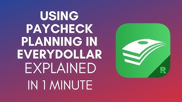 How To Use Paycheck Planning EveryDollar? (2024)