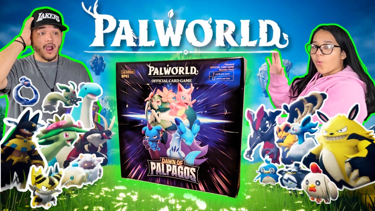 We Opened Our FIRST Palworld TCG Booster Box! 🔥 - YouTube