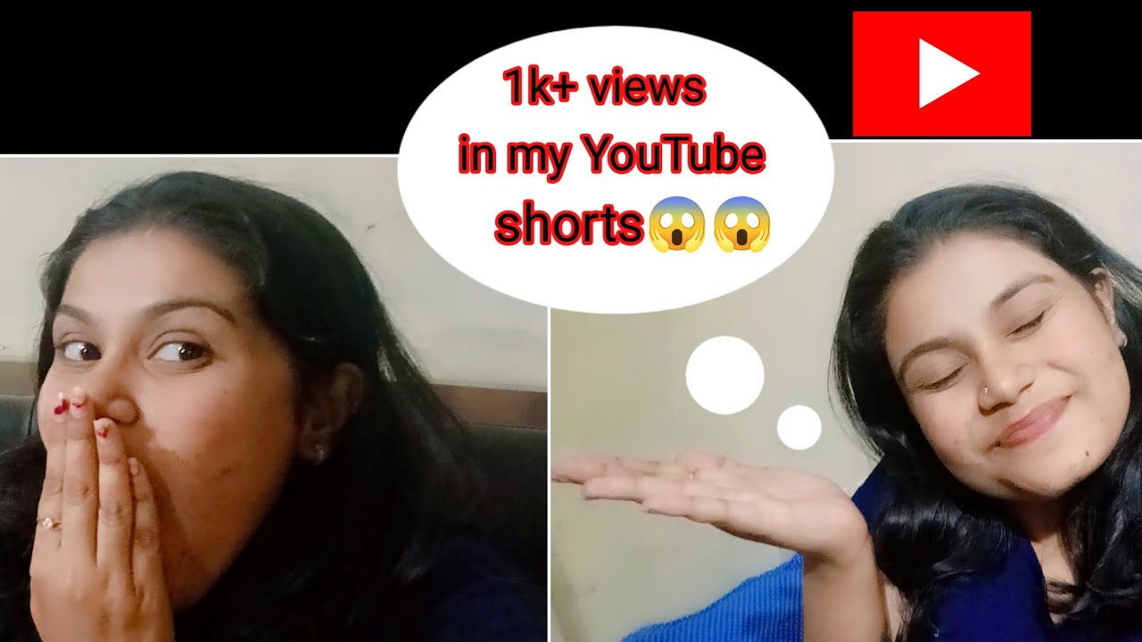 Small milestone, big happiness 🥹✨1K+ views!! First time got 1k+ views in youtube shorts☺️☺️
