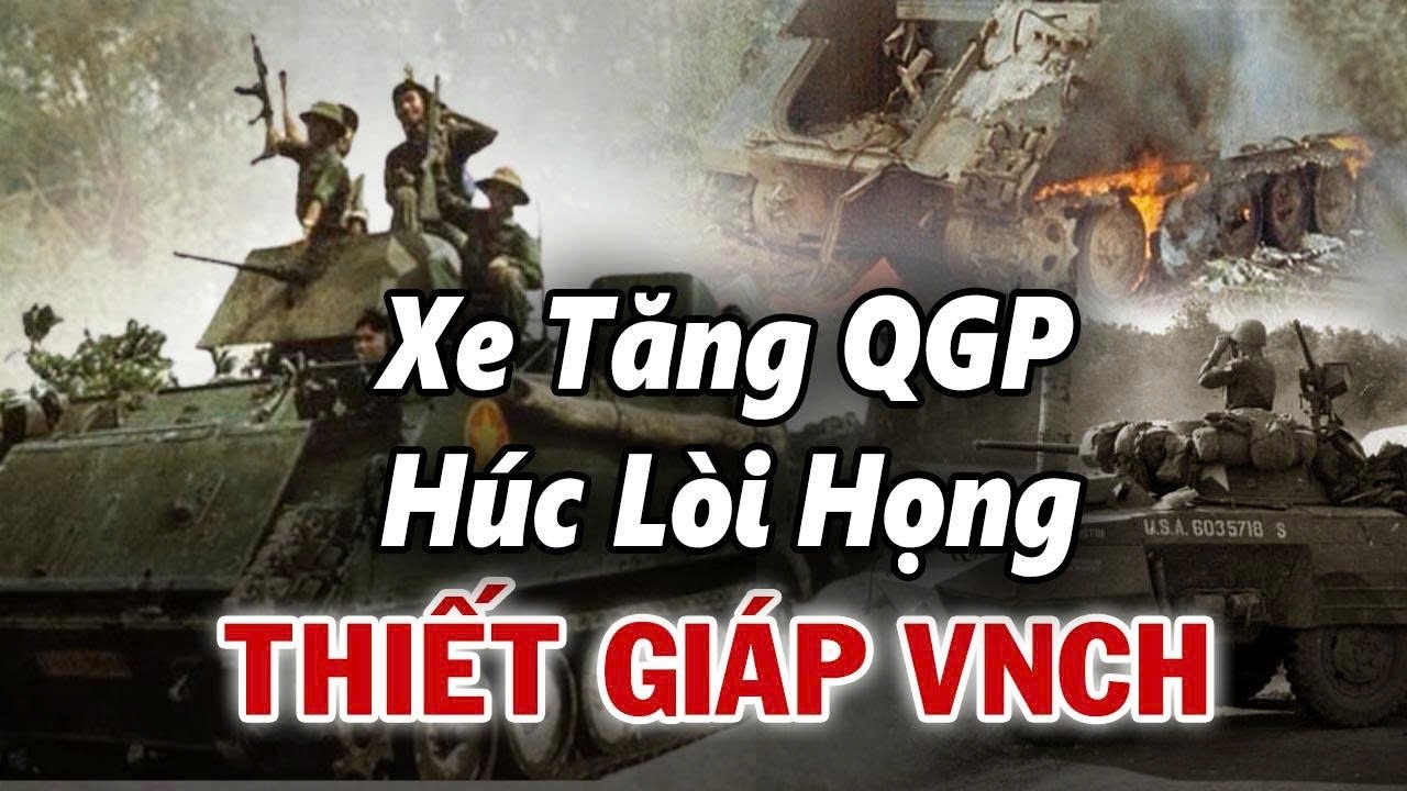 Lính Xe Tăng QGP Đánh Liều Lao Thẳng, Húc Tung 3 Thiết Giáp M113 VNCH Và Cái Kết