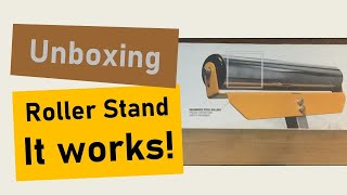 ToughBuilt S200 Roller Stand unboxing assembly and put to work
