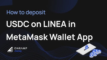 Deposit USDC on LINEA in MetaMask Wallet App | India | Onramp Money