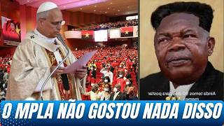 Pope Leo XIII calls João Lourenço and other African leaders authoritarian, angering the MPLA.